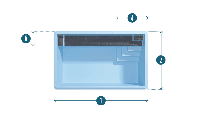 Inspiration Piscine – piscine à coque Charmante 44