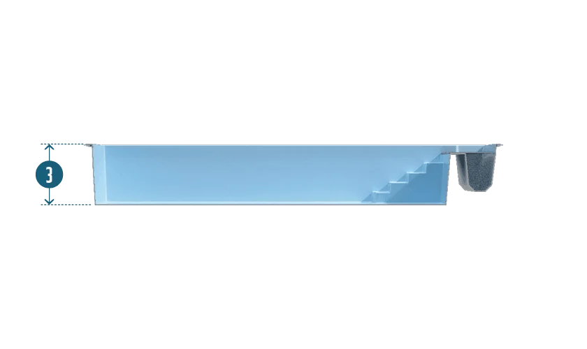 Inspiration Piscine – piscine à coque Divine 100 Damgan