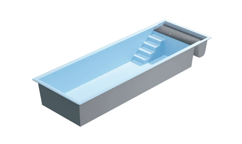 Inspiration Piscine – piscine à coque Divine 100 Damgan
