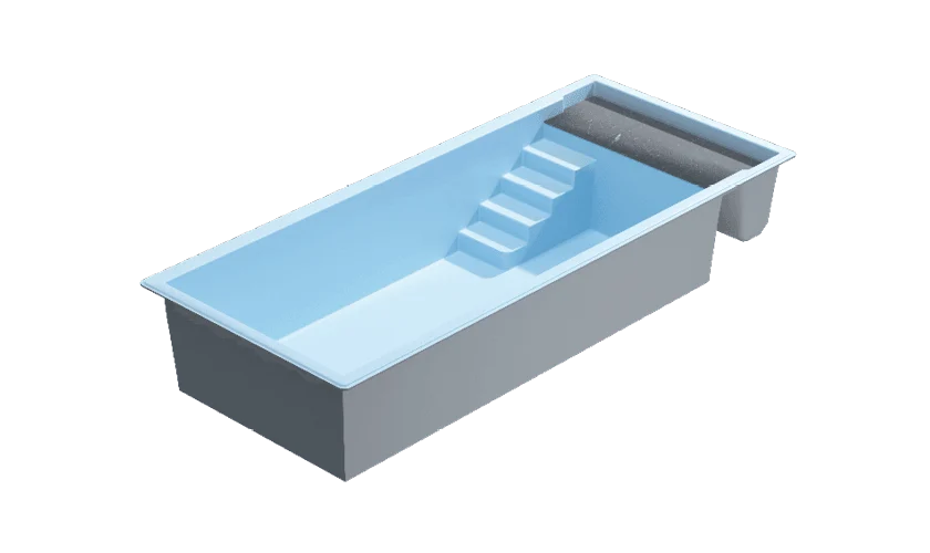 Inspiration Piscine – piscine à coque Divine 80 La Baule Escoublac