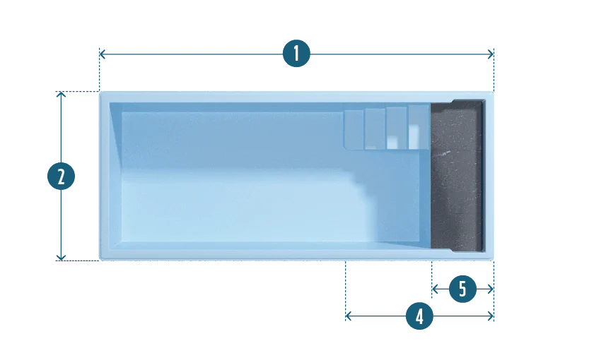 Inspiration Piscine – piscine à coque Divine 80 La Baule Escoublac