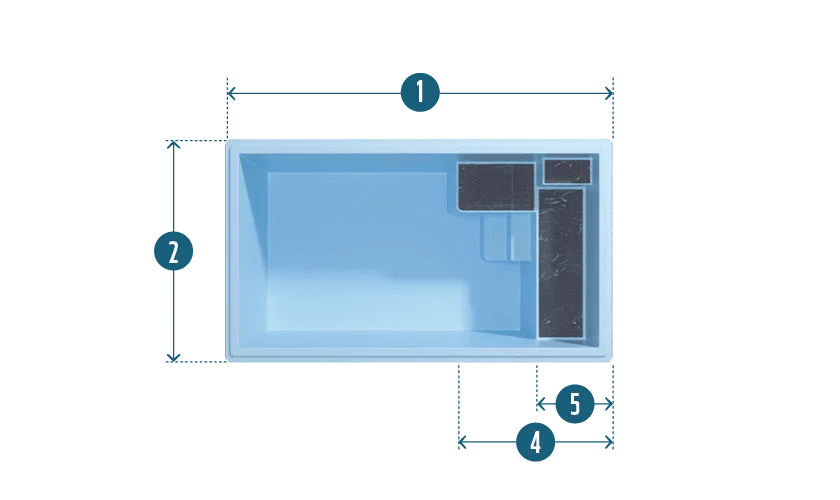 Inspiration Piscine – piscine à coque Mignonne moins de 10m²